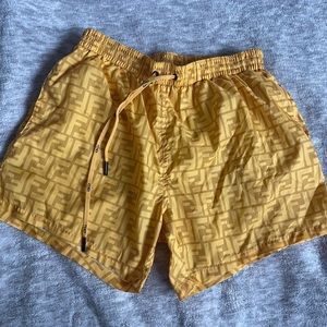 Fendi swim trunks